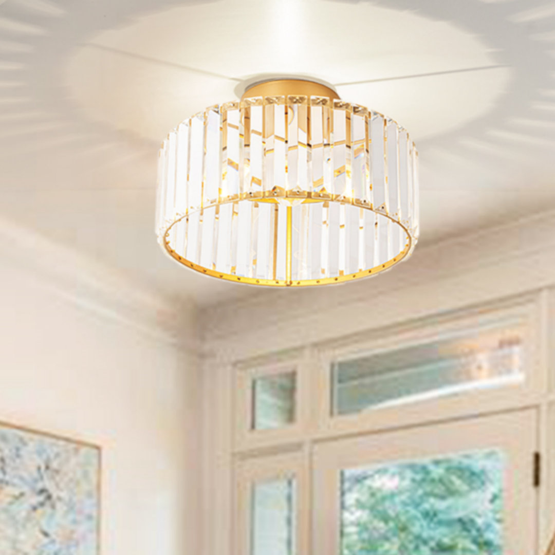 Crystal Semi Flush Mount Mercer41 