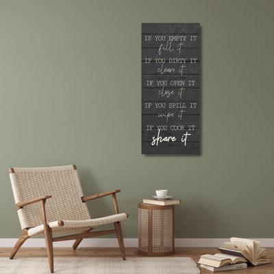 ArtDirect Kimberly, Allen Gallery Wrapped Canvas Art Titled: Share It