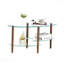 Table basse ovale 3 pièces