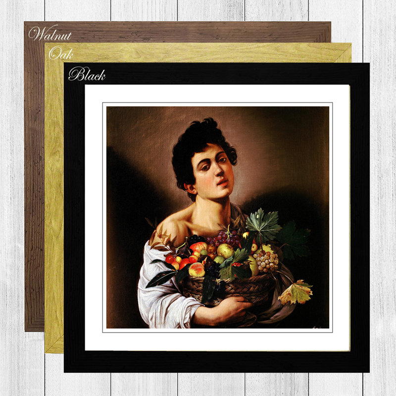 Caravaggio - Single Picture Frame Painting, Oak