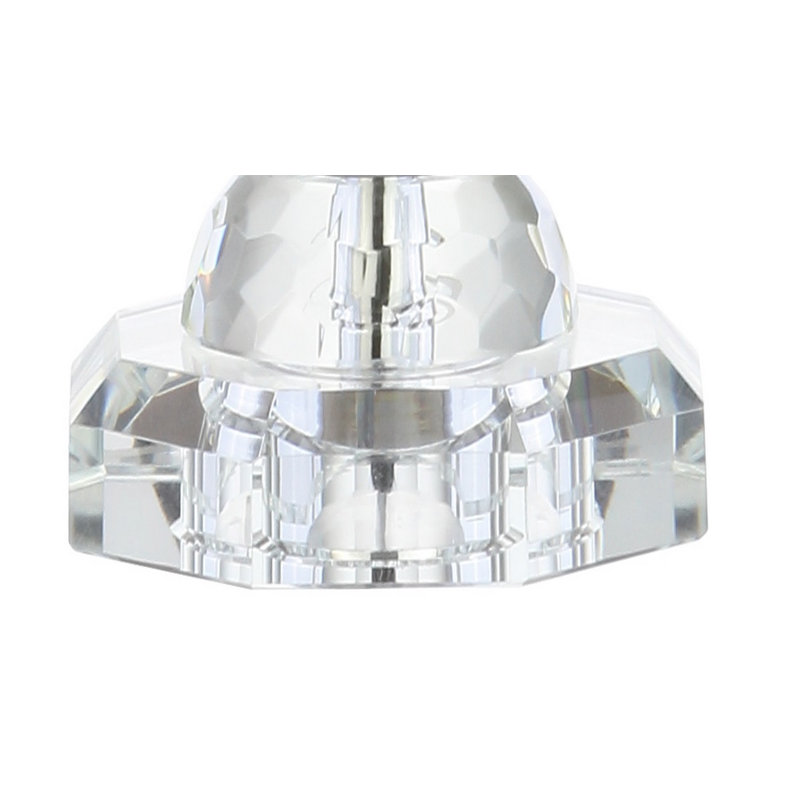 Lampe de table en cristal 24,5 po Clarens