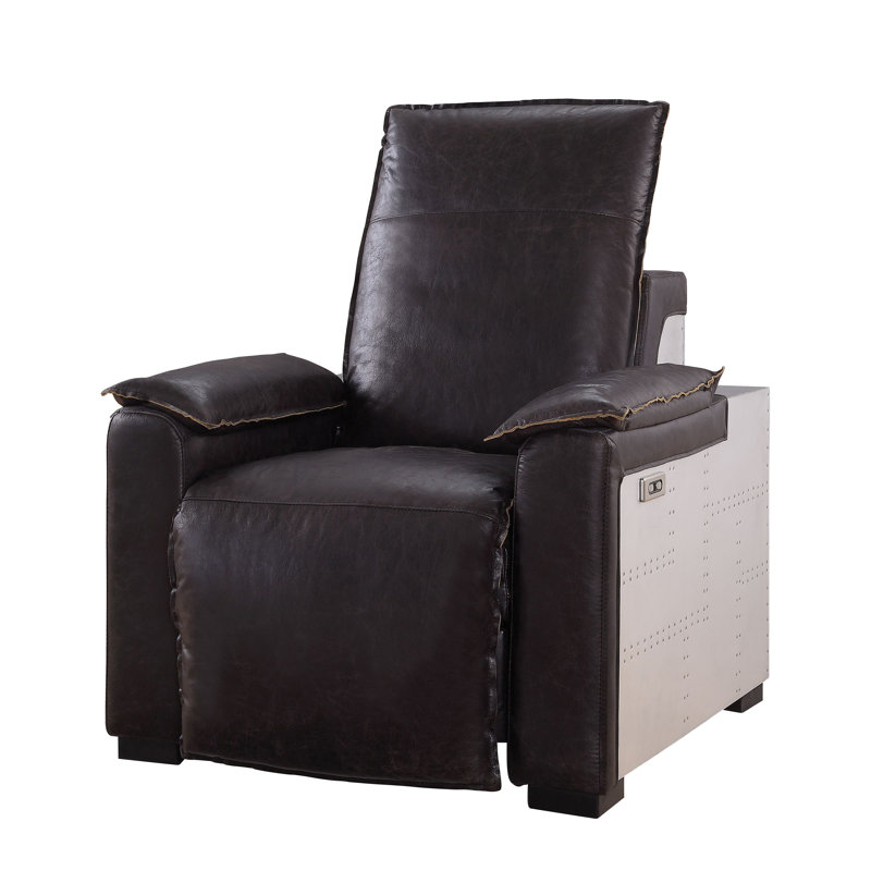 Leather Power Recliner