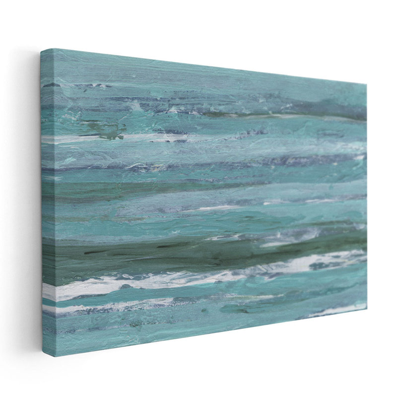Linear Tides I - reproduction d'art sur toile, H 32 po x l 48 po