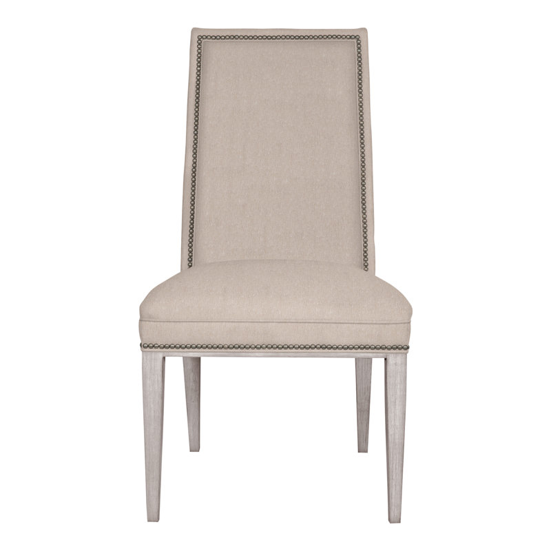 Chaise d'appoint à dossier simple Michael Weiss Hanover, Non, Jiggles fauves, Gris tourterelle
