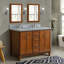 Ensemble de meuble-lavabo double 49 po Haydel-950781059