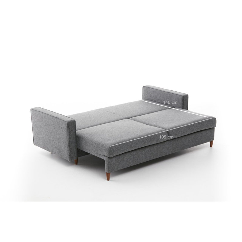Sulayman 4 Seater Sleeper, Grey