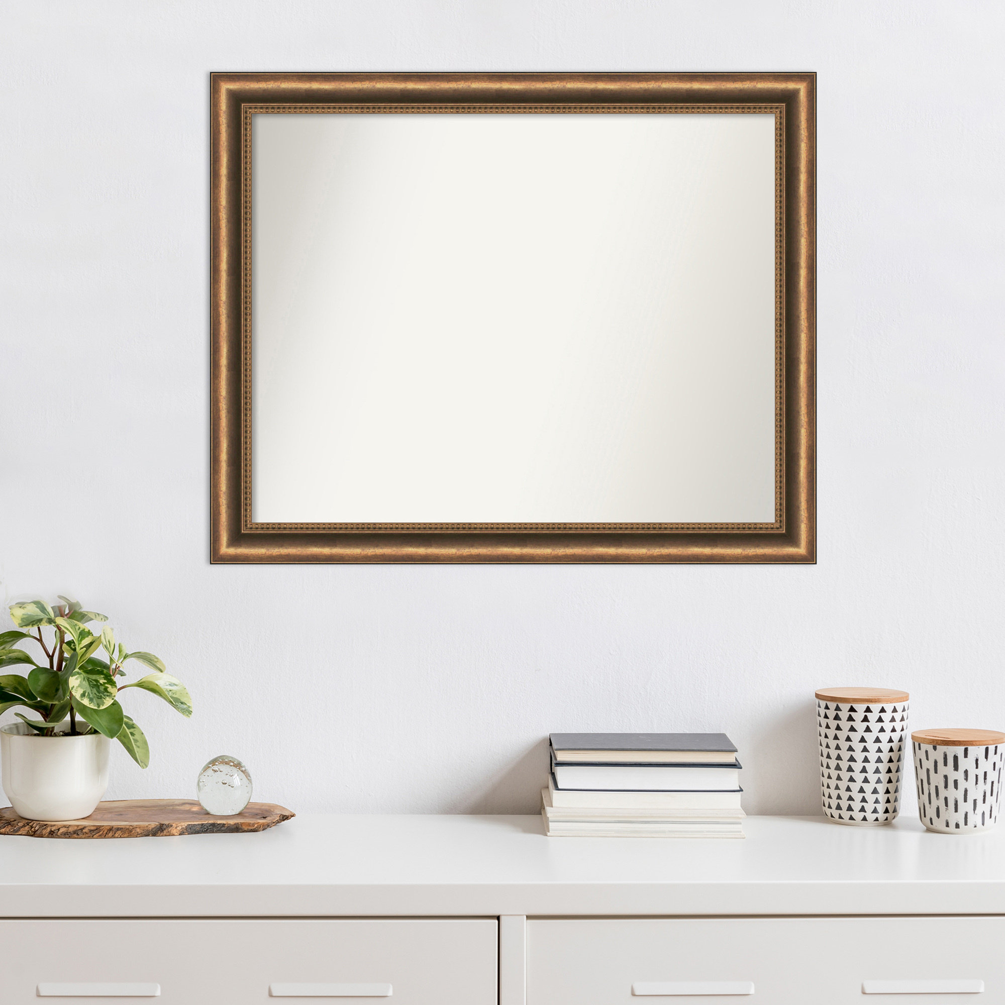 Charlton Home® Bisola Flat Wall Mirror | Wayfair