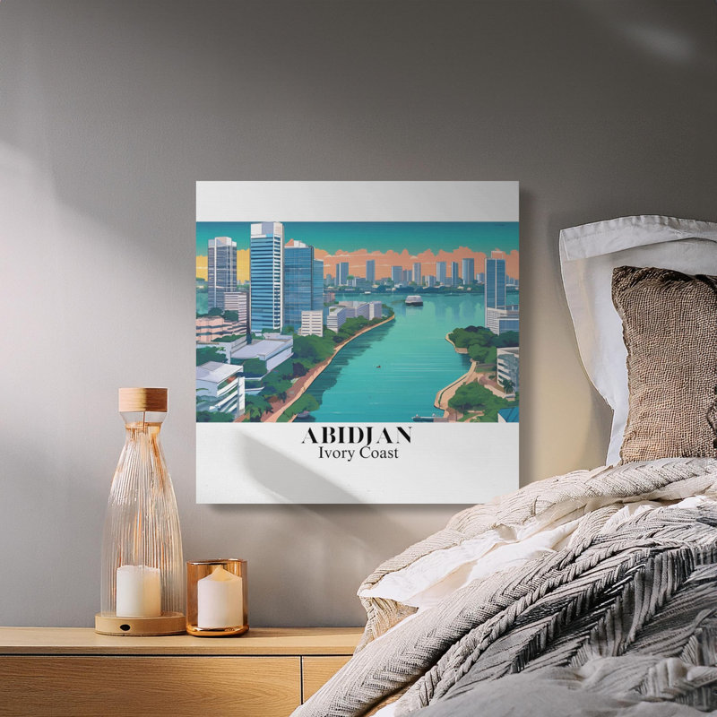 Olivas Wrapped Canvas Print Set, 16x16