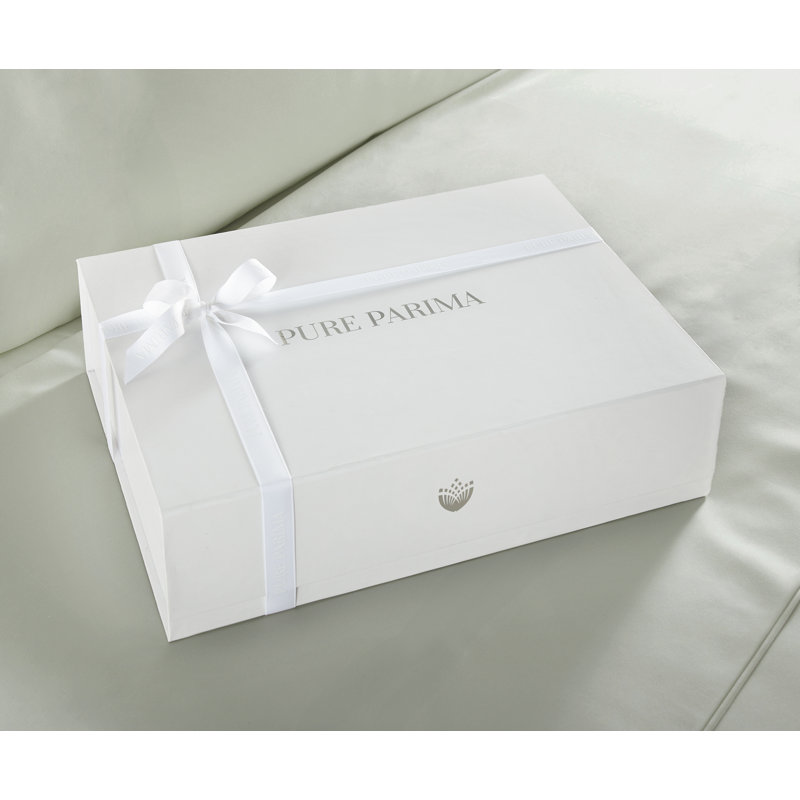 Silken Sateen TENCEL Duvet Cover Set , Gray, Queen