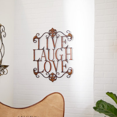 Traditional Wall Decor on Metal