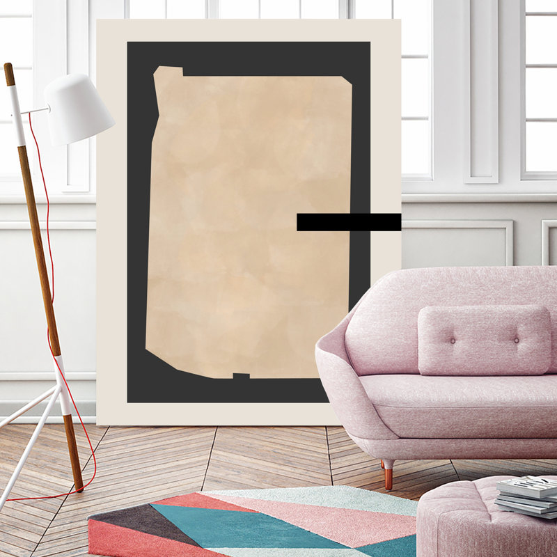 "Peinture abstraite beige" par Elena