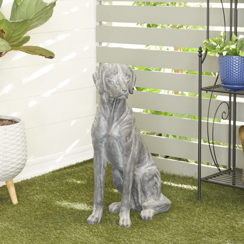 Statue de jardin Knopf, H 25,5 po x l 16 po x P 9 po