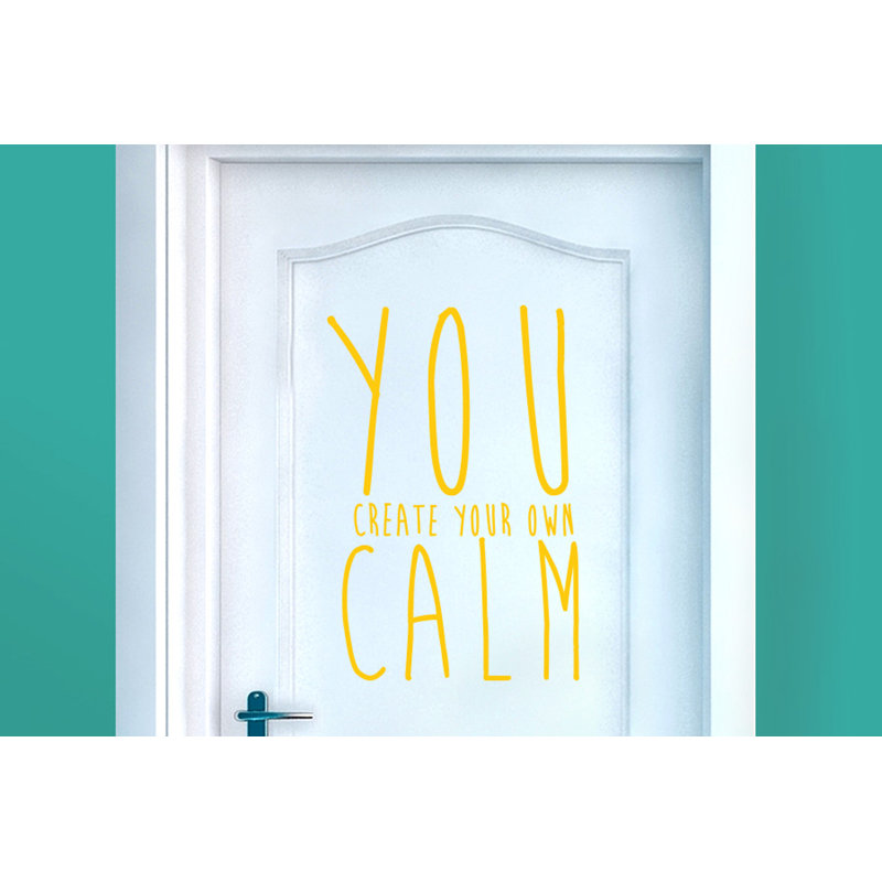 Wall Decal, Dark Yellow