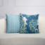 Floral Wave Square Indoor/Outdoor Pillow Cover & Insert-246810375