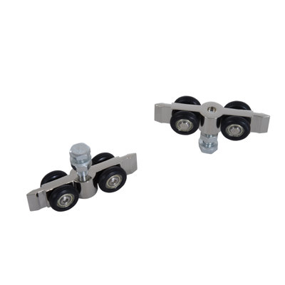 Crocker Sliding Barn Door Closet Hardware Track Kit for Slingle Door 6.5FT/2000mm