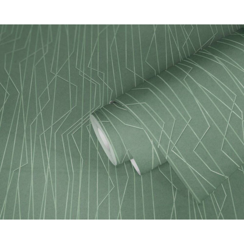 Rouleau de papier peint L 33 pi x l 21 po Concord, Vert