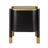 Achilles Wooden Nightstand With 2 Drawers & Feather Handles-119790174