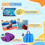 Outsunny Kids Bouncy Castle House Ages 3-8 Multi-Colour 2.8 x 2.5 x 1.7m