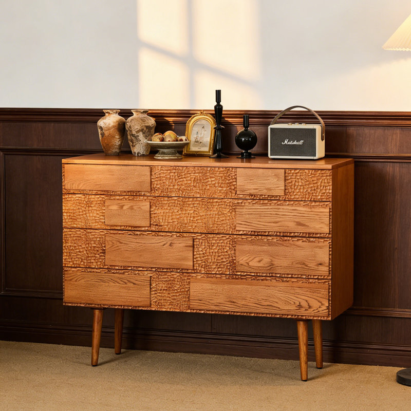 Buffet de style rétro moderne, Brun