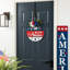 Panneau de porte patriotique / Americana