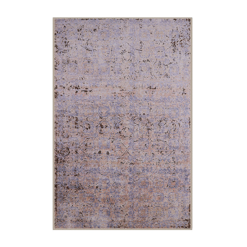 Abstract Indoor Rug, Rectangle 5' x 8'
