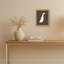 «White Duck Brown Stripes» par Molly Dillon de The Lil Dills Shop, reproduction d'art sur toile encadrée