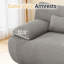 Canapé modulaire avec repose-pieds de 78 po avec repose-pieds Boneless-979869169