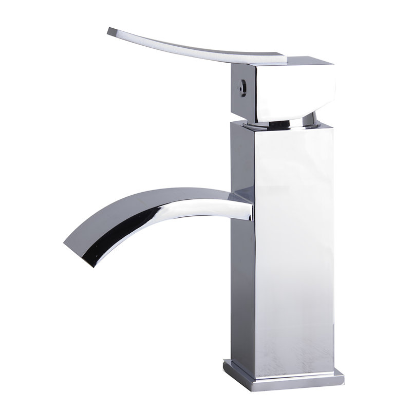 Single-Hole Bathroom Faucet, Polished Chrome