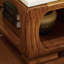 European-style carved natural marble coffee table