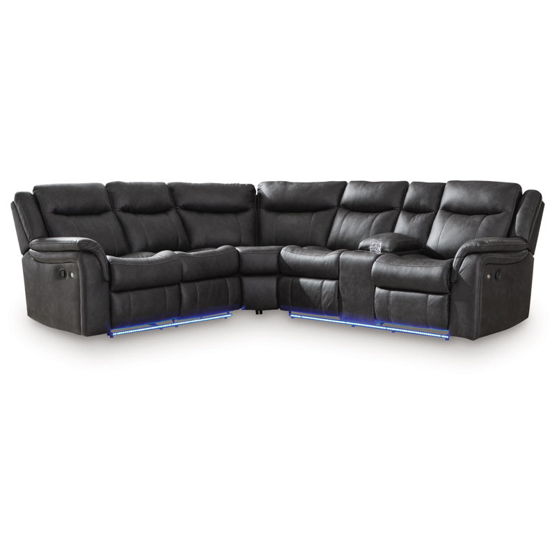 Perarrygin 2-Piece Reclining Sectional