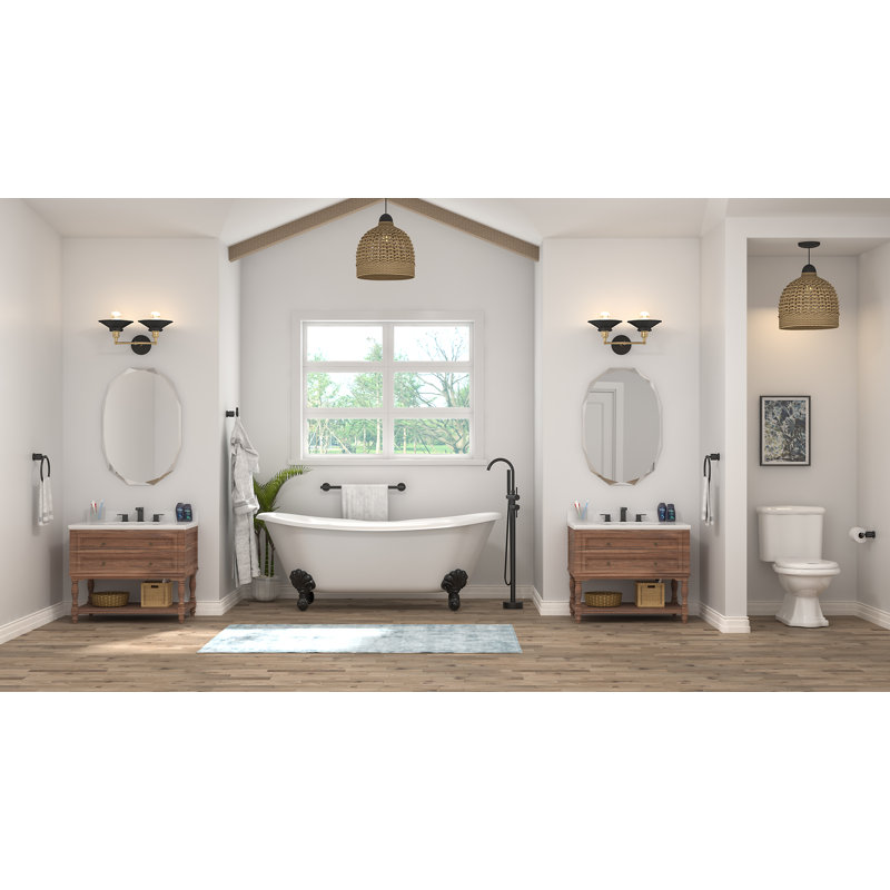 Flat Wall Mirror, 91cm H x 76cm W