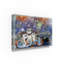 «Christmas Cats» par Juriel, impression sur toile tendue-25328966