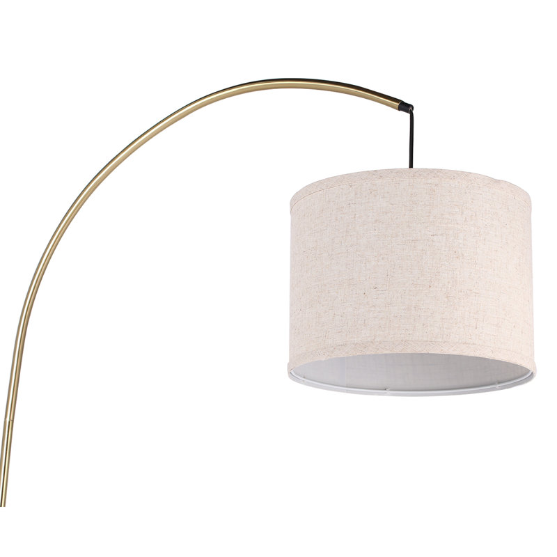 Guadalupe 66.4'' Arched Floor Lamp with Outlet