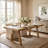 Solid Wood Extendable Dining Table-2020686515