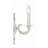 Huckabee 1 - Light Dimmable Candle Wall Light-24001892