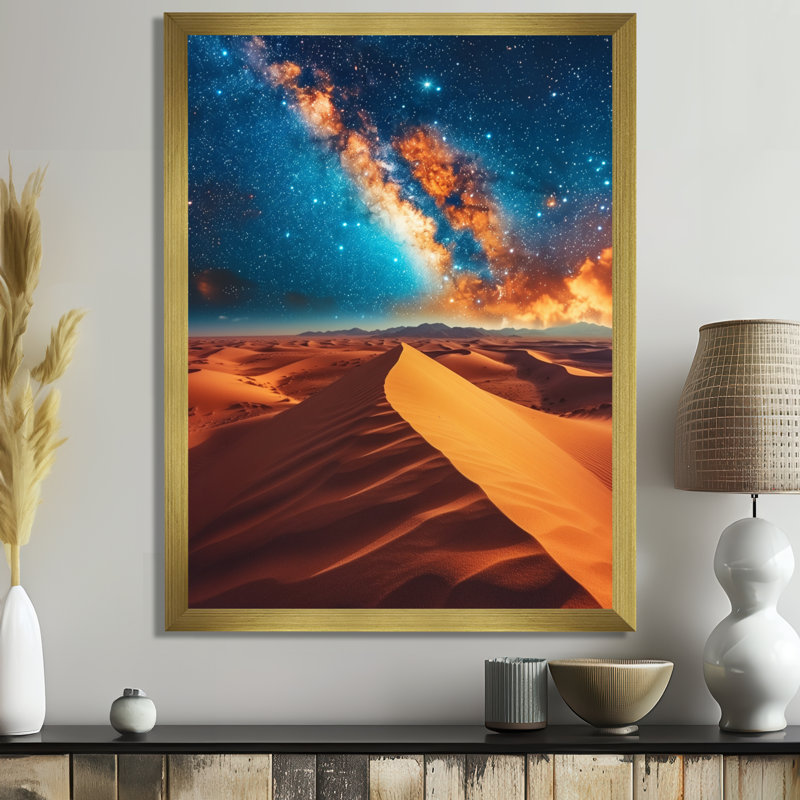 Hornsea - Landscapes Canvas Wall Art, H 20 po x l 12 po, Avec cadre, Doré