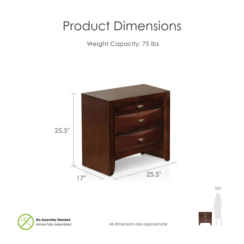 Lakiesha 6-Piece Bedroom Set, Queen, Brown, 5 Pcs: Bed, 2 Nightstands, Dresser, Mirror