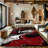Galaxy Series Abrstract Black/Gray/Ivory/Beige Area Rug-1966832450-1967865503