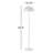 Damin 63.5'' Traditional Floor Lamp
