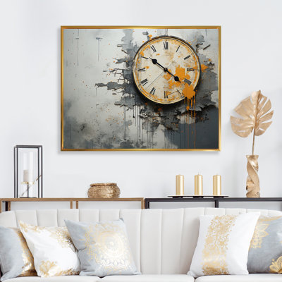 Clock Minimalist Splendour I - Fashion Wall Art Prints