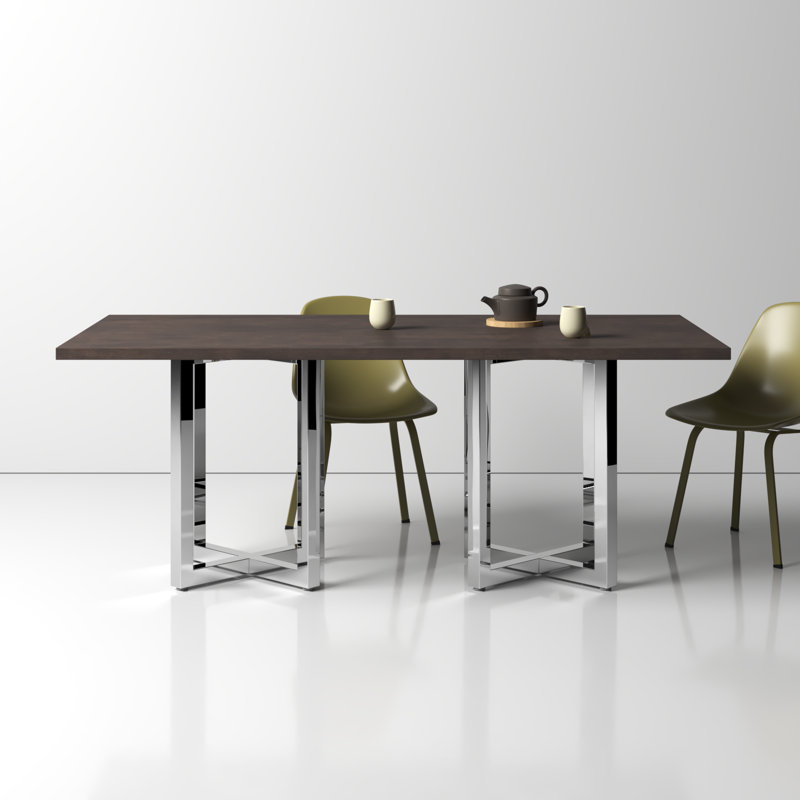 Dern 78" Wood Dining Table