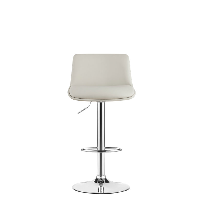 Isador Swivel Adjustable Height Stool, Khaki