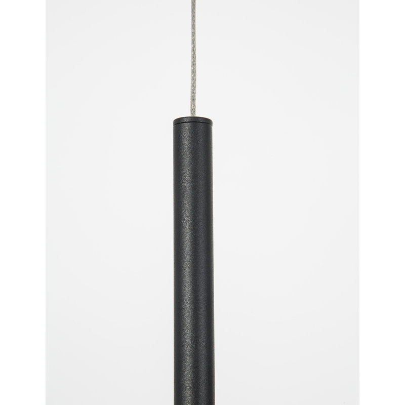 1 - Light LED Teardrop Pendant, Black
