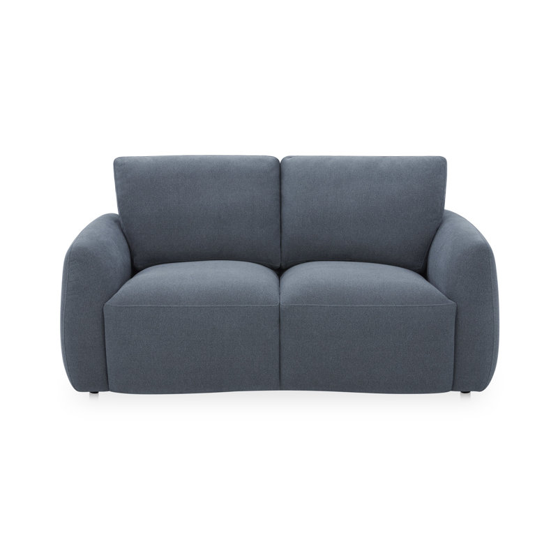 Callie Sofa 91 in. Flecked Oat, Beige, 35.4" H x 68" W x 39.4" D