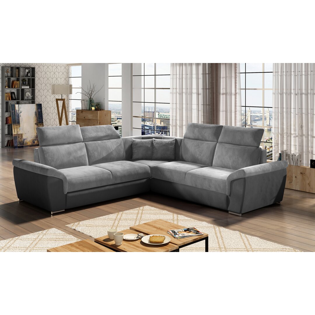 Ecksofa Valente mit Bettfunktion