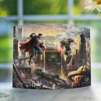 Imprimé acrylique incurvé «Man of Steel»