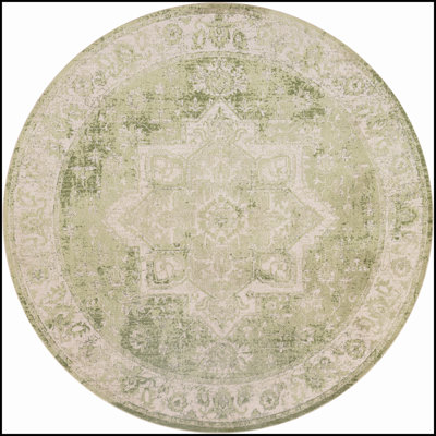 Haydel Machine Washable Area Rug in Blue