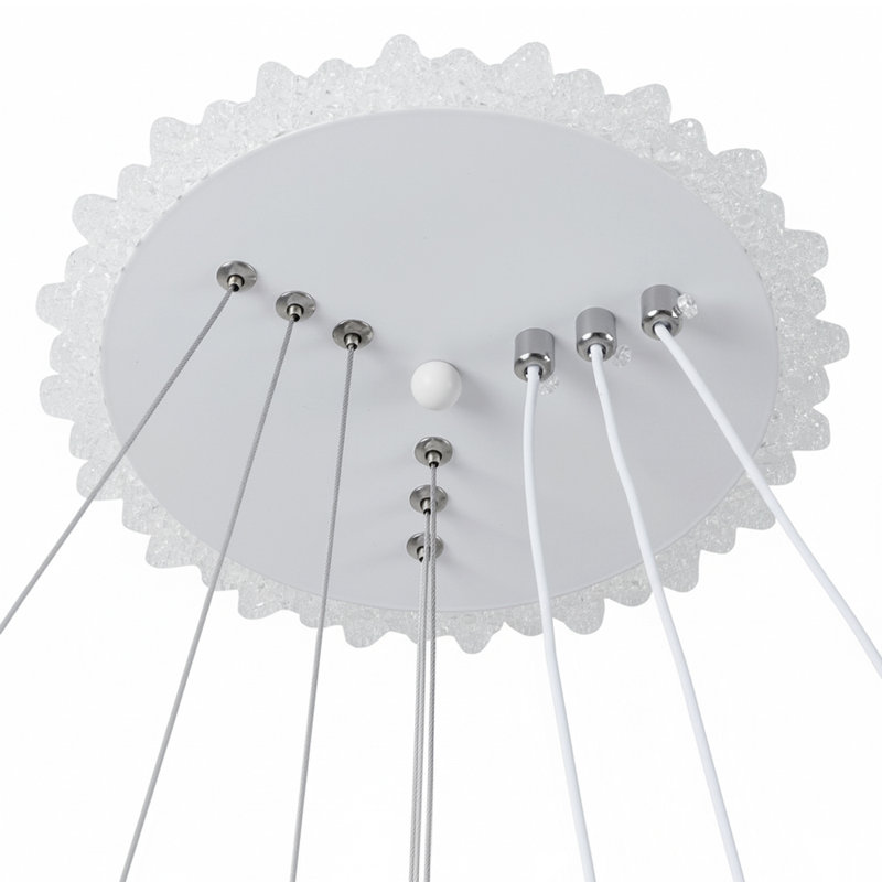 3 - Light Natural LED Dome Pendant