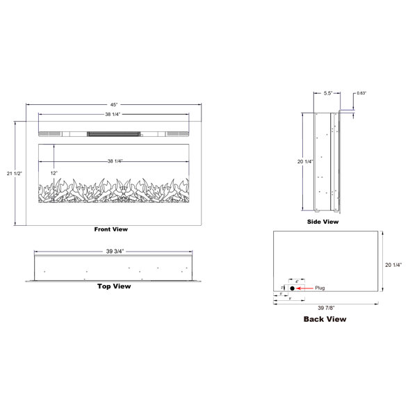 Dimensions du produit
