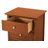 Versatile Transitional Nightstand With Three Drawers-498450160